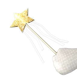 Cosmos Fairy Friend Wand (Gold)