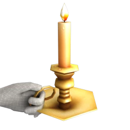 Cosmos Night Visit Candle