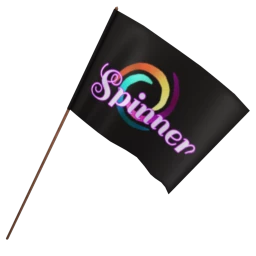 Spinner Hand Flag