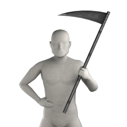 Cosmos Reaper's Scythe (For Male)