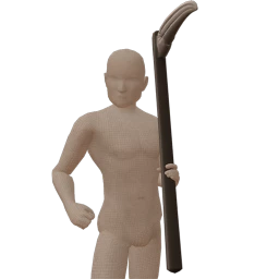 Cosmos Zombie Fighter Inflatable Scythe