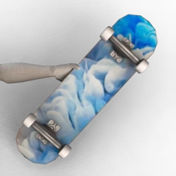 Decked Out Skateboard - Smokey