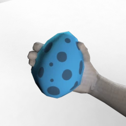 Decorated Easter Egg in Hand