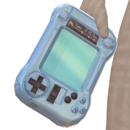 Emboss Holo Eclipse Blue Handheld Console