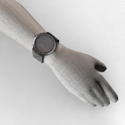 Foal Grey Seude Watch