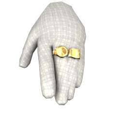 Front Row Golden Pine Ring Set