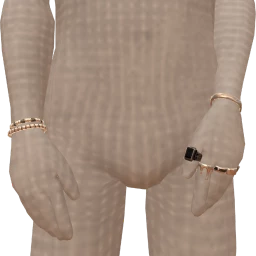 Front Row White Pearls And Silver Rings And Bracelets