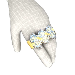 Ikon Elite Dollar Sign Bling Rings