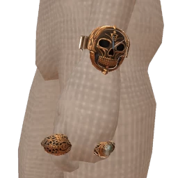 Ikon Elite Majestic Azure Skull Bijouterie Set