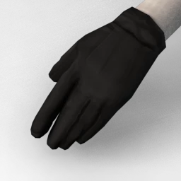 Leather Gloves (for Male) - Black