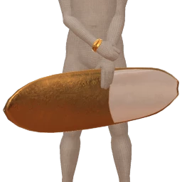 Mahiki Golden Wave Rider Surfboard