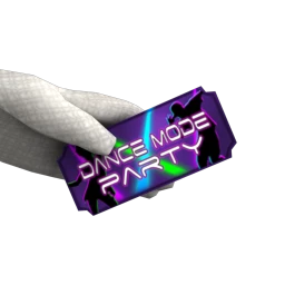 Dance Mode Party Ticket