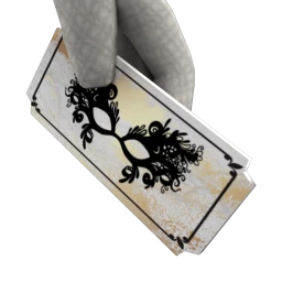 Venetian Masquerade Party Ticket