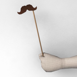 AvakinSnaps Party Moustache - Posh