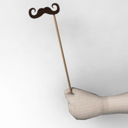 AvakinSnaps Party Moustache - Hipster