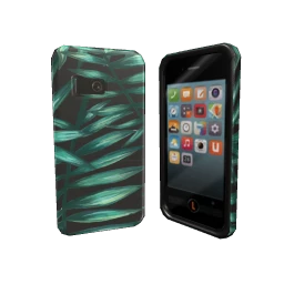 Emboss Tropical Fronds Phonecase