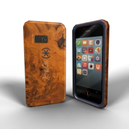 CandyShell Inked Case - Honeyed Burl