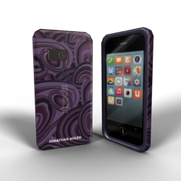 CandyShell Inked Case - Malachite Purple