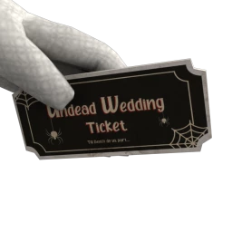 Undead Wedding Ticket