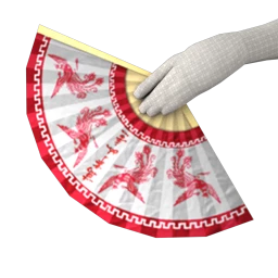 Phoenix Hand Fan