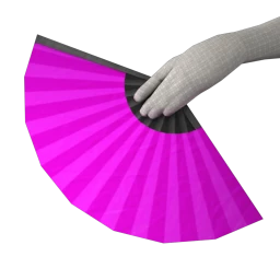 Cruz Pink Heat Wave Fan