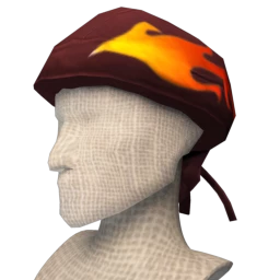 Biker Gang Flame Bandana 