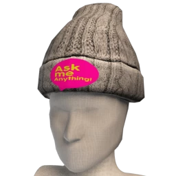 "Ask Me Anything" Hat