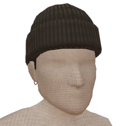 Cloud Nine Black Beanie