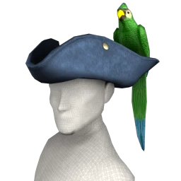 Cosmos Parrot Pirate Hat