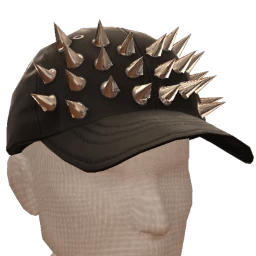 Delirious Black Spike Cap