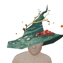 Cosmos Unseen Bloom Fantasy Hat