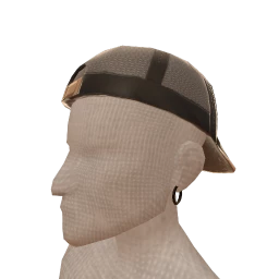 Drop Science Black Mesh Plastic Backwards Cap