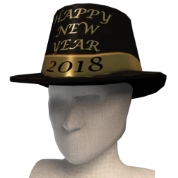 New Year Top Hat - 2018