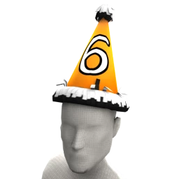 6th Birthday Party Hat