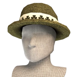 St Patrick's Sparkly Bowler Hat (for Male) - Tintable