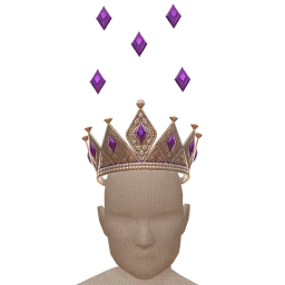 Bijouterie Silver February Amethyst Crown