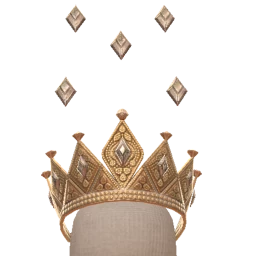 Bijouterie Gold June Pearl Crown
