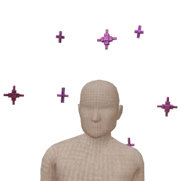 Cloud Nine Mini Pixel Violet Stars