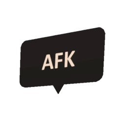 Cosmos Away From Keyboard Sign