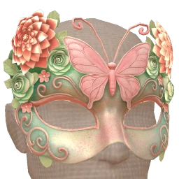 Cosmos Green Enchanted Butterfly Mask