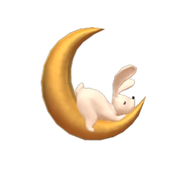 Cosmos Year Of The Rabbit Floating Moon