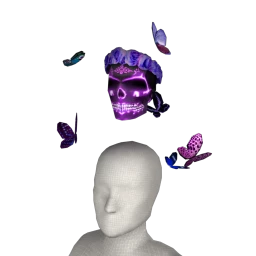 Cosmos Magic Skull Headwear