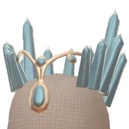 Cosmos Blue Crystal Headpiece