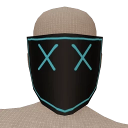 Cosmos Dead Robot Mask (Blue)