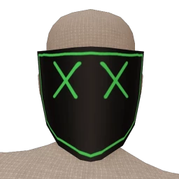 Cosmos Dead Robot Mask (Green)