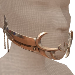 Delirious Silver Dragon Face Mask