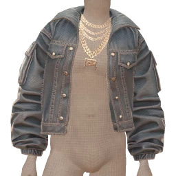 Ikon Elite Denim Oversized Jacket