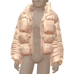 Drop Science White Puffer Ski Jacket