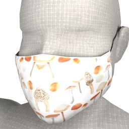 Dolly Bop Mushroom Forager Face Mask