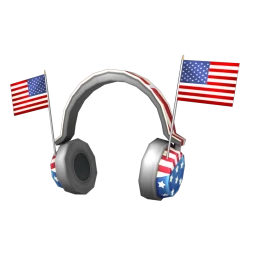 Emboss USA Patriot Headphones